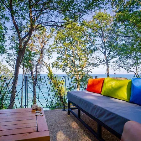 Feriehus къщички синьо лято, черноморец - - Blue Summer