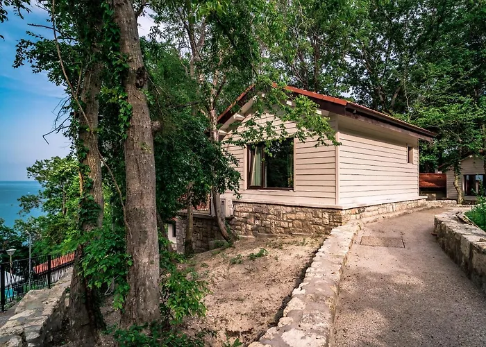 къщички синьо лято, черноморец - - Blue Summer Holiday home