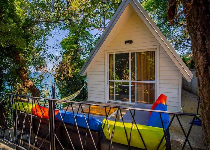 къщички синьо лято, черноморец - - Blue Summer Holiday home Varna