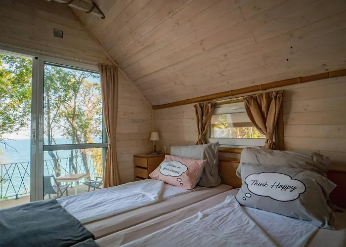 къщички синьо лято, черноморец - - Blue Summer Holiday home *